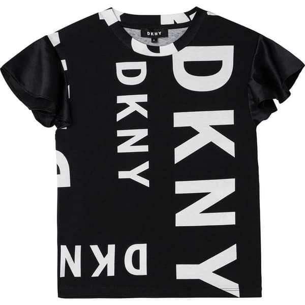 Dkny Lyhythihainen T-paita D35r73-m41 Musta 14 Years