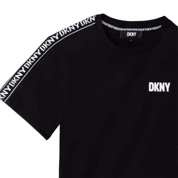 Dkny Lyhythihainen T-paita D25e18 Musta 4 Years