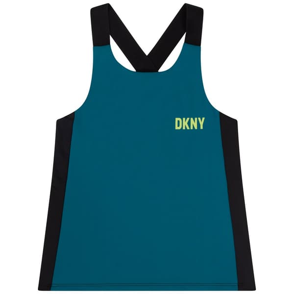 Dkny Hihaton T-paita D35s47 Sininen 14 Years