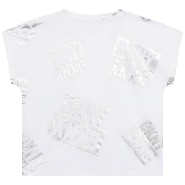 Dkny Lyhythihainen T-paita D35s77 Valkoinen 16 Years