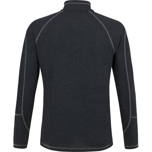 Protest Prtlouisiana 1/4 Blixtlås Lång Ärm T-shirt Grå S Man