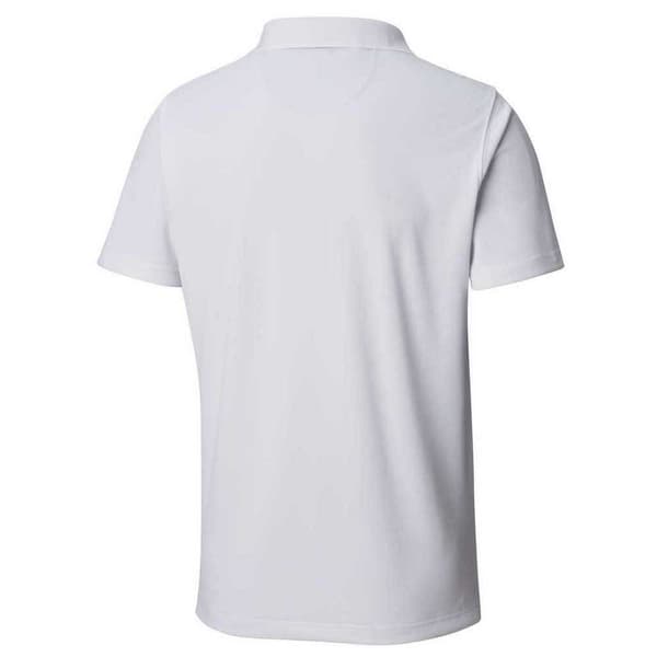 Columbia Användare Polo Vit L Man