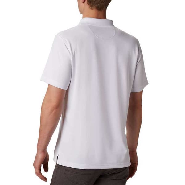 Columbia Användare Polo Vit L Man