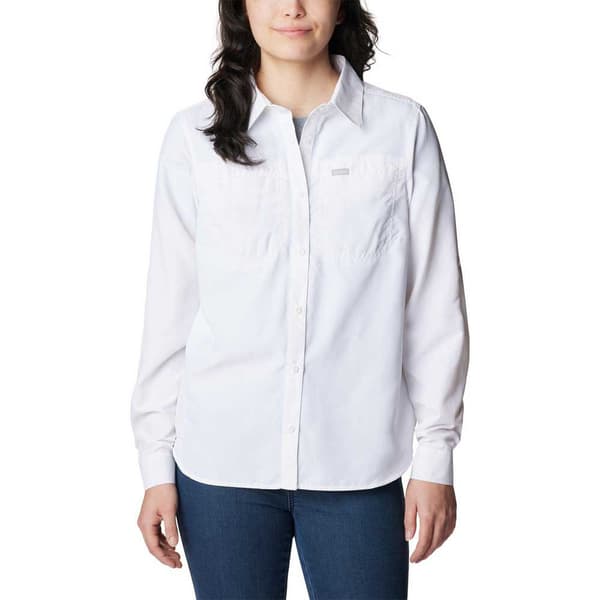 Columbia Långärmad Tröja Silver Ridge™ 3.0 Vit L Kvinna