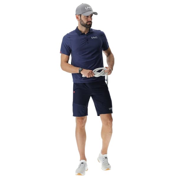 Uyn Kortärmad Piké Skipper Blå 2XL Man
