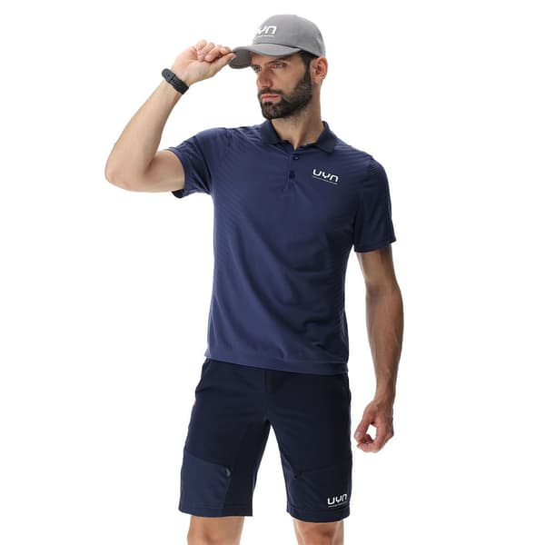 Uyn Kortärmad Piké Skipper Blå 2XL Man