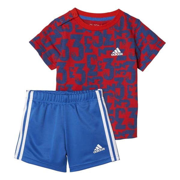 Adidas Tröja I Summer Set Country Röd 6-9 Months