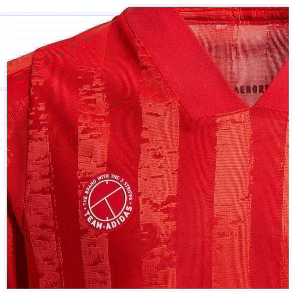 Adidas Kort Ärm T-shirt Printed Freelift Röd 15-16 Years