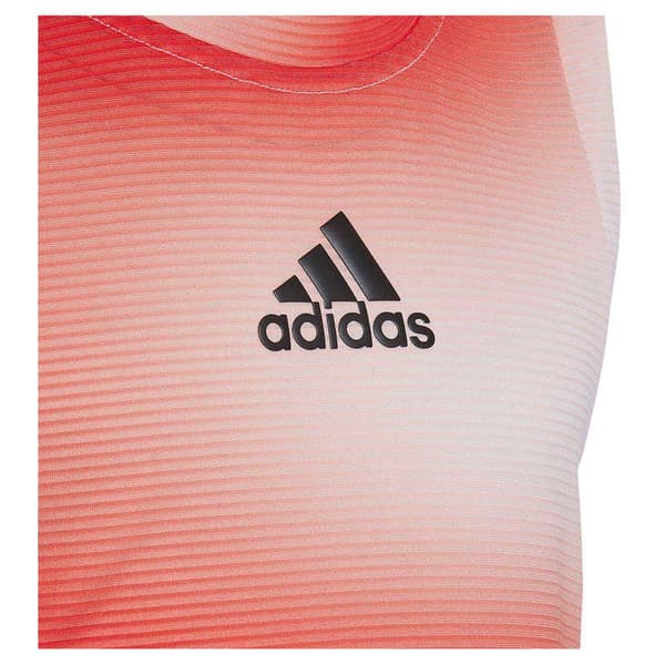 Adidas Ärmlös T-shirt Q1 Pb Röd 11-12 Years