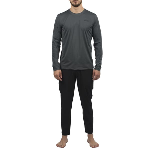 Hurley Långärmad T-shirt Dri-fit Easton Fl Upf Grå S Man