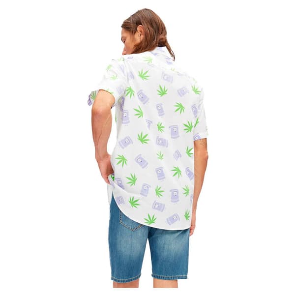 Hydroponic Kortärmad Tröja Sp Tegridy Vit XL Man