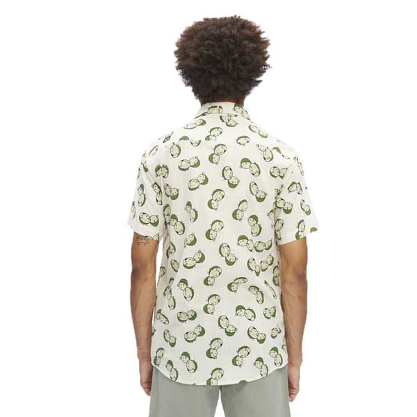 Hydroponic Kortärmad Tröja Dbz Lime Beige M Man