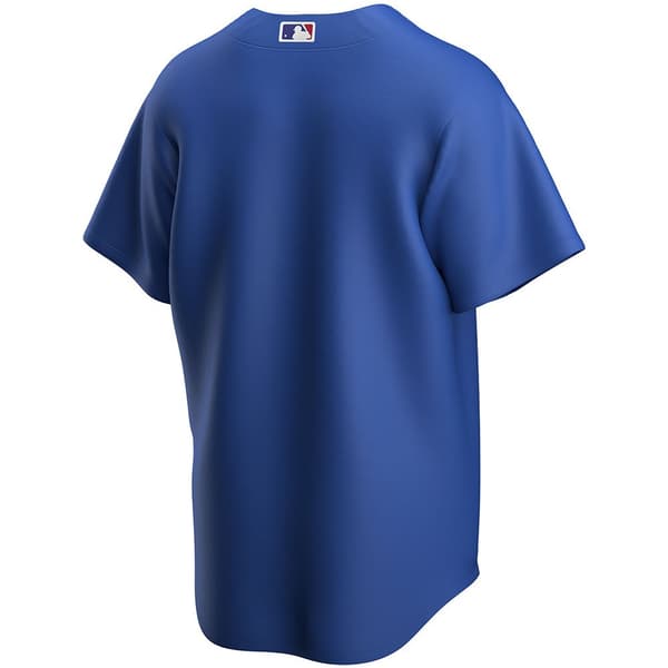 Nike Lyhythihainen T-paita Mlb Chicago Cubs Official Replica Alternate Sininen L Mies