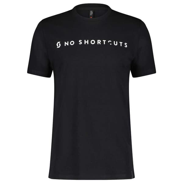 Scott Lyhythihainen T-paita No Shortcuts Musta M Mies