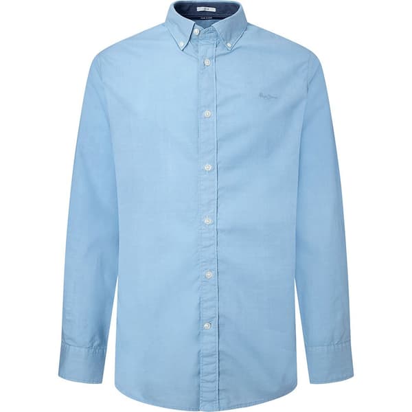 Pepe Jeans Lang ærmet Skjorte Peyton Blå M Mand