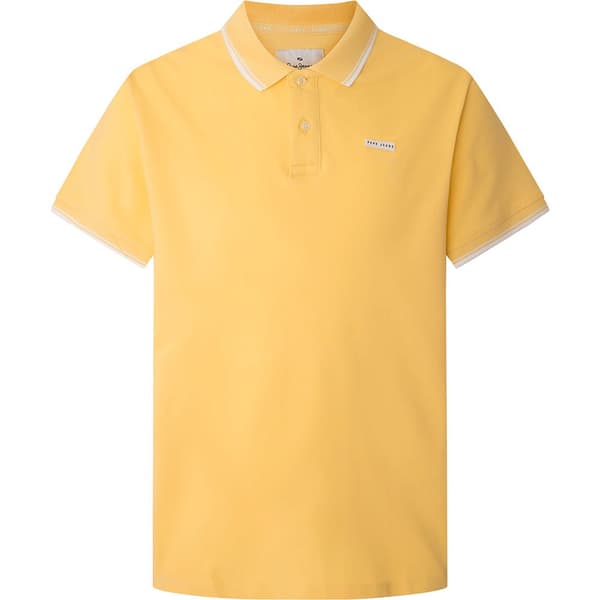 Pepe Jeans Kortærmet Polo Wendy Gul S Mand