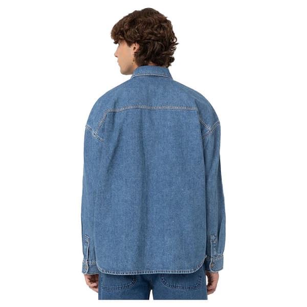 Dickies Skjorta Houston Blå S Man