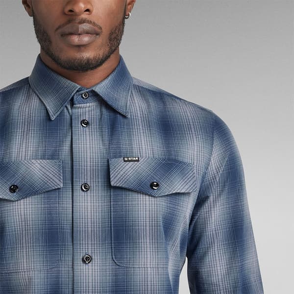 G-star Långärmad Tröja Marine Slim Fit Blå S Man
