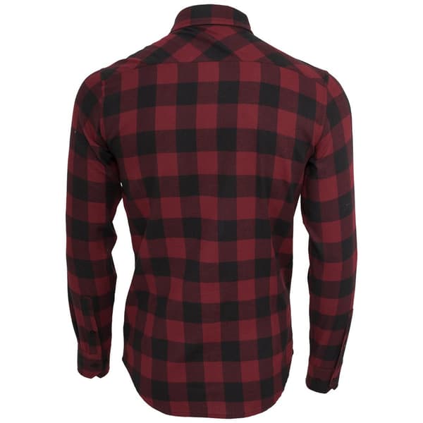 Urban Classics Basic Flannelskjorte Sort L Mand