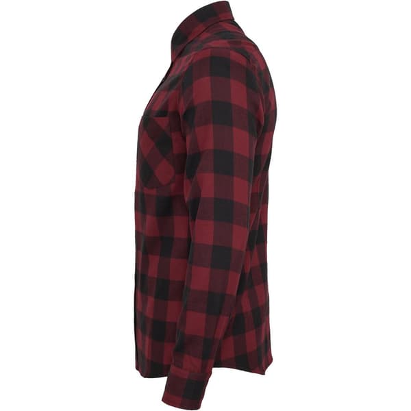 Urban Classics Basic Flannelskjorte Sort L Mand