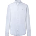 Miniatyrbillede 1 af 4: Hackett Lang ærmet Skjorte Washed Oxford Hvid M Mand