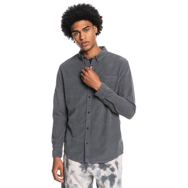 Quiksilver Pitkähihainen Paita Smoke Trail Harmaa S Mies