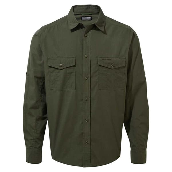 Craghoppers Långärmad Tröja Kiwi Grönt 2XL Man