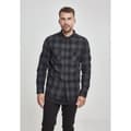 Miniatyrbillede 3 af 8: Urban Classics Skjorte Flanell Sort 2XL Mand