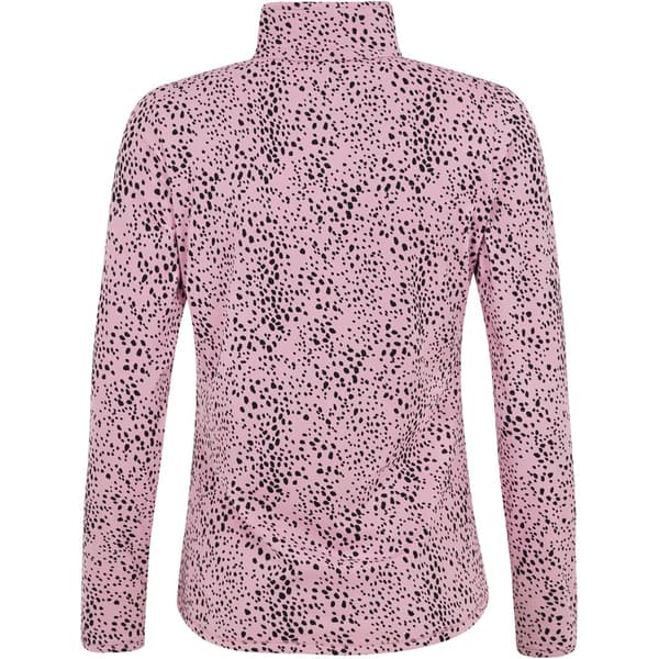 Protest Prtgrenada 1/4 Blixtlås Lång Ärm T-shirt Rosa L Kvinna