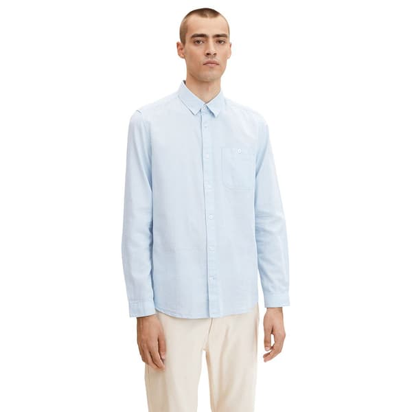 Tom Tailor Skjorta 1032342 Blå 2XL Man