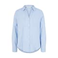 Miniatyrbild 3 av 6: Tom Tailor Blus With Slub Structure 1035247 Blå 34 Kvinna