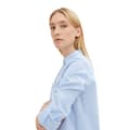 Miniatyrbild 6 av 6: Tom Tailor Blus With Slub Structure 1035247 Blå 34 Kvinna