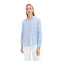 Miniatyrbild 1 av 6: Tom Tailor Blus With Slub Structure 1035247 Blå 34 Kvinna