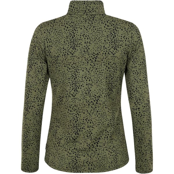 Protest Prtgrenada 1/4 Blixtlås Lång Ärm T-shirt Grönt XL Kvinna