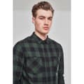 Miniatyrbillede 3 af 8: Urban Classics Skjorte Flanell Sort 4XL Mand