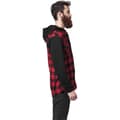 Miniatyrbillede 7 af 7: Urban Classics Skjorte Hætte Ed Ærme Flanell Sweat Sort L Mand