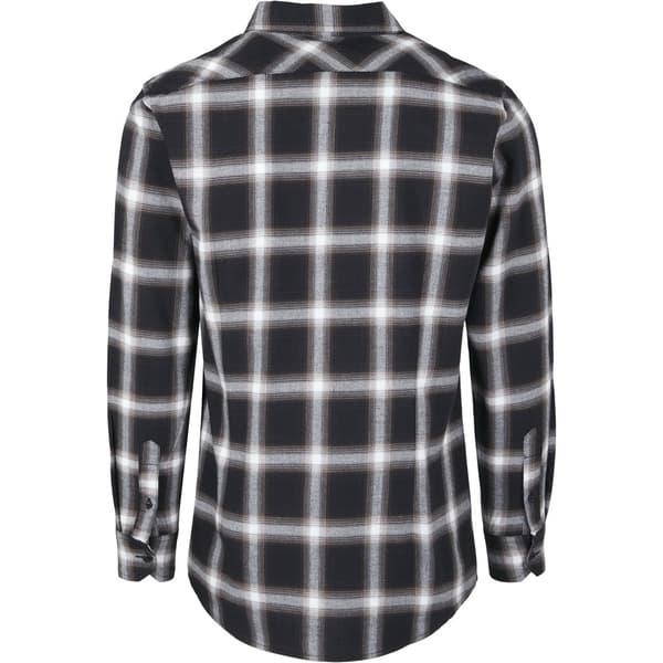 Urban Classics Flanell Skjorte 6 Sort S Mand
