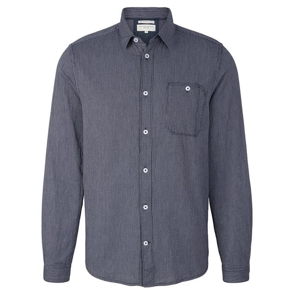 Tom Tailor Skjorte 1032342 Grå XL Mand