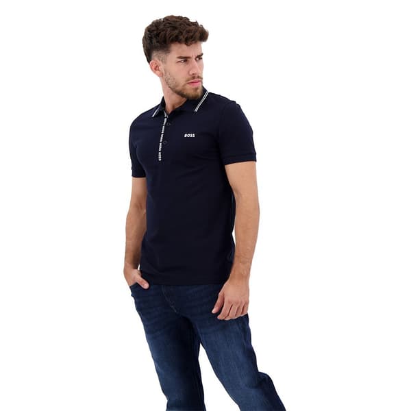 Boss Polo Paule Blå XL Man