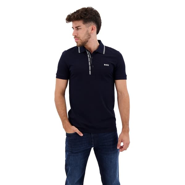 Boss Polo Paule Blå XL Man