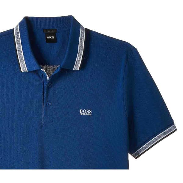 Boss Polo Paddy Blå 3XL Mand