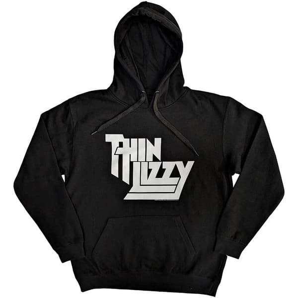 Thin Lizzy Unisex Pullover Hoodie: Stacked Logo (X-Large)
