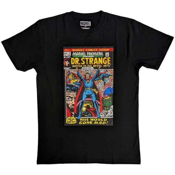 Marvel T Shirt This World Gone Mad Official Mens Black