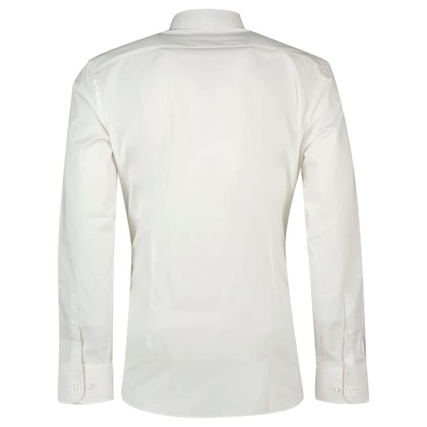 Boss Skjorte 50469345-100/h-hank Kent Hvid 42 / Regular Mand
