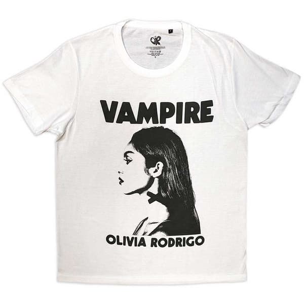 Olivia Rodrigo Unisex T-Shirt: Vampire (X-Large)