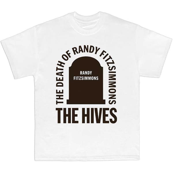 The Hives Unisex T-Shirt: Randy Gravestone (XX-Large)