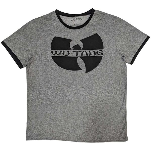 Wu-Tang Clan Unisex Ringer T-Shirt: Logo (Large)