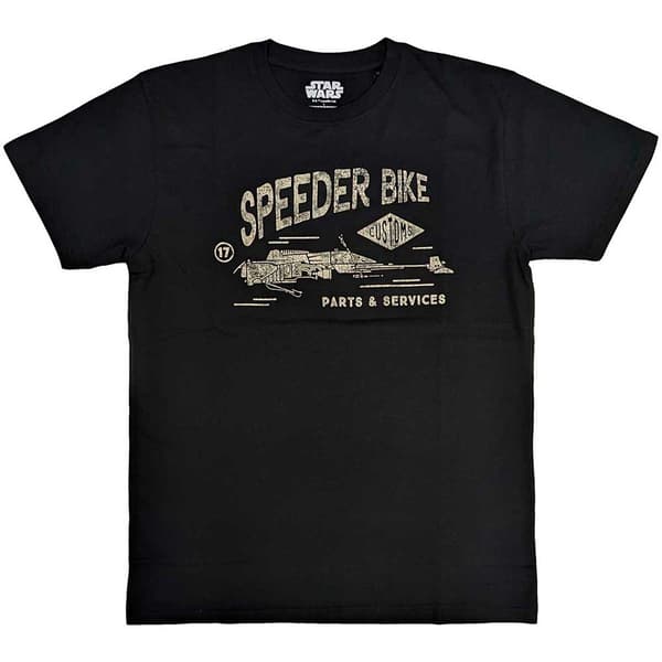 Star Wars Unisex T-Shirt: Speeder Bike (XX-Large)
