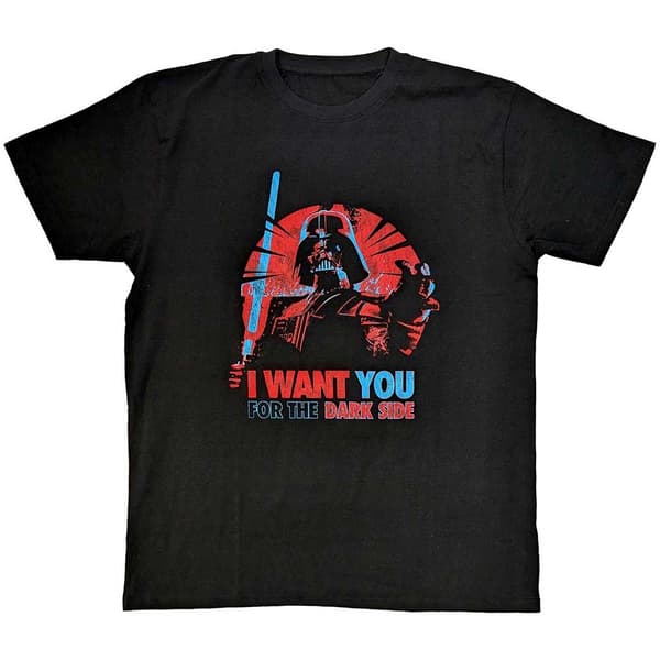 Star Wars Unisex T-Shirt: Vader I Want You (Small)