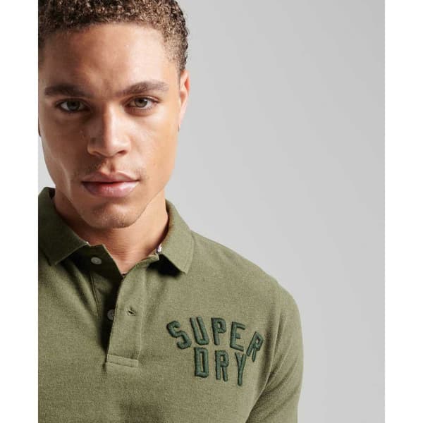 Superdry Polo Vintage Superstate Grøn M Mand